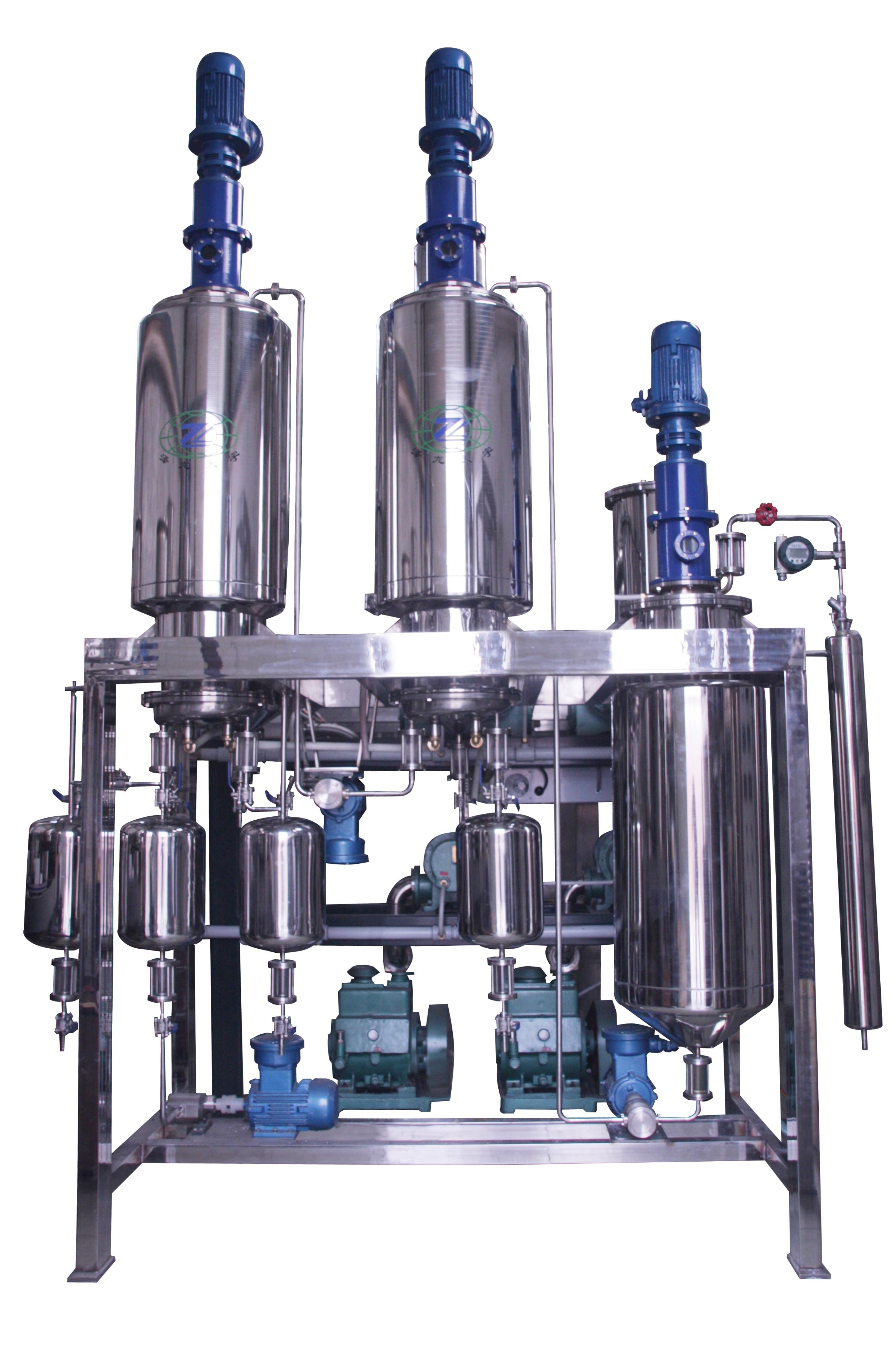 大型分子蒸餾機組